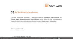 Desktop Screenshot of bartlweb.net